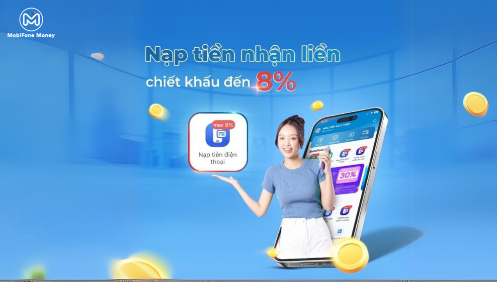  4 cách nạp thẻ Mobi (thẻ MobiFone) cho thuê bao trả trước