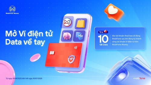 Chương trình khuyến mại "Mở ví điện tử - Data về tay"